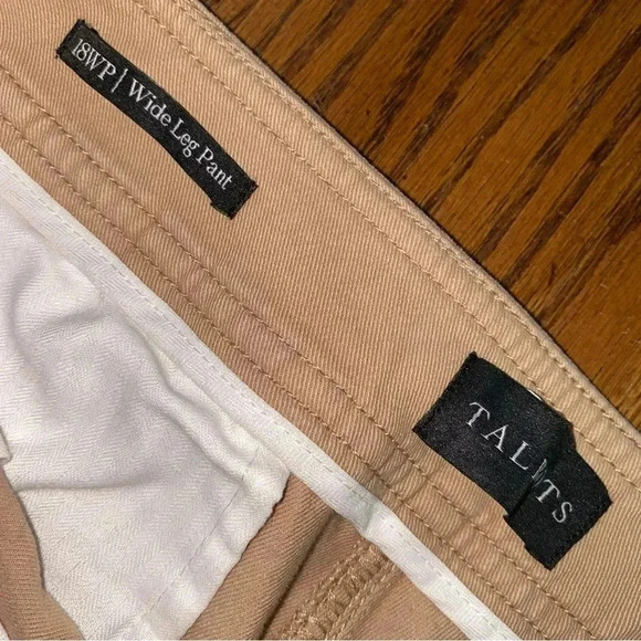 Talbots Wide Leg High Waist Full Length Pants NWT - Picture 12 of 13